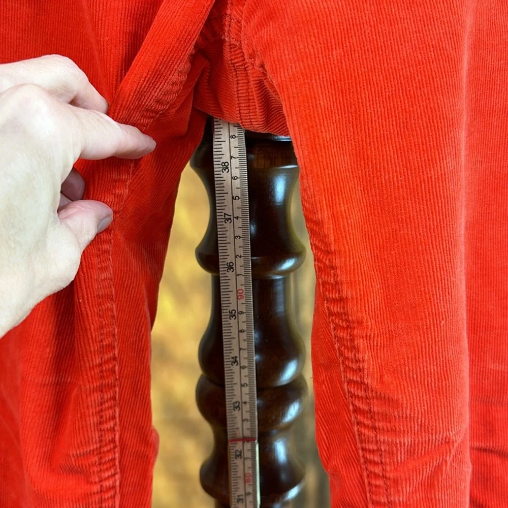 ORANGE IT SCREAMS ORANGE stretchy cords size 6 - Picture 8 of 10